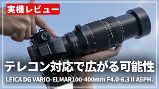 【実機レビュー】超望遠のその先へ「Panasonic LEICA DG VARIOELMAR 100400mm F4063 II ASPH POWER OIS」を紹介します！ [upl. by Argella876]