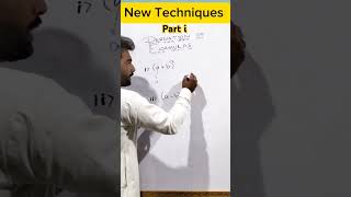 New Techniques Derivation of Formula  entrytest mathematicalproofs formula education [upl. by Dihgirb]