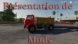 XBOX  PC  PS4  FS19  Présentation de Mods [upl. by Retsevlis274]