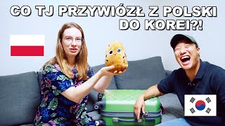 SPRAWDZAMY CO TAEJIN PRZYWIÓZŁ Z POLSKI DO KOREI Otwieramy walizki z prezentami 🥰 [upl. by Cavil]