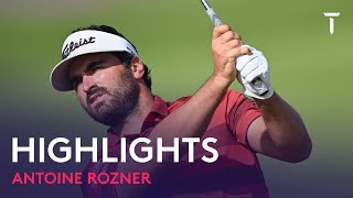 Antoine Rozner Round 3 Highlights  2022 AfrAsia Bank Mauritius Open [upl. by Rosy422]