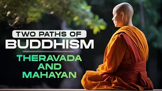 Two Paths of Buddhism Theravada and Mahayan [upl. by Ardena]