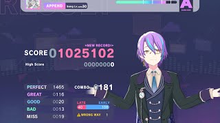 Gehenna Append lv 30 Clear Speed 116 [upl. by Ahsitruc]