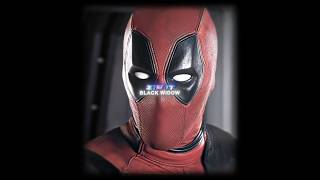 ZIP IT BLACK WIDOW 💀  Deadpool edit  Bee Gees  Stayin Alive Slowed [upl. by Nester616]