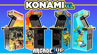 Arcade1Up XLPro Cabinets Konami [upl. by Nidraj664]