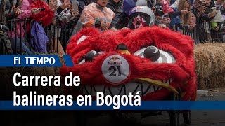 La carrera de balineras llegó a Bogotá  El Tiempo [upl. by Nicolais]