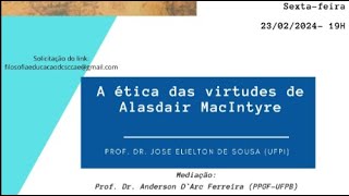 A ética das virtudes de Alasdair MacIntyre [upl. by Droffig]