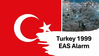 EAS Alarm YouTube  Turkey 1999 EAS Alarm Mock Air Raid [upl. by Tilford]