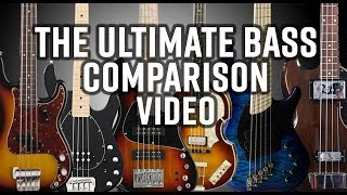 THE ULTIMATE BASS COMPARISON VIDEO [upl. by Auvil]