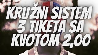 Kružni sistem 3 tiketa sa kvotom 200 [upl. by Rainwater]