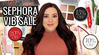 SEPHORA VIB SALE SPRING 2021 10 MUST HAVE PRODUCTS THAT ACTUALLY WORK WELL [upl. by Anawahs]