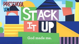 Stack It Up  Preschool  Week 1  080623 [upl. by Adnirak]