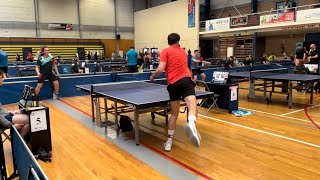 UNE HUMILIATION 😵 Romain VanLooy 1917 VS Adrien Cousseau 1536  Tournoi Fâches 2024 🏓 [upl. by Ailaham]