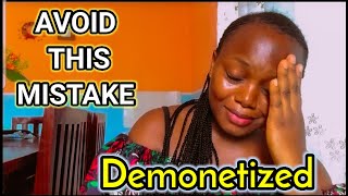 YouTube Demonetized My Channel For 32 Day And Here Is Why demonetization adsense viralvideo [upl. by Dee Dee]