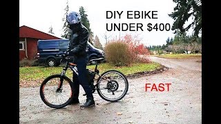 400 FAST DIY Electric Bike [upl. by Idieh]