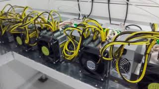 Oil cooling system Bitmain Antminer S9 [upl. by Philbo]