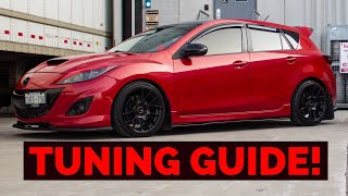 Mazdaspeed 3 TUNING GUIDE How The TUNING Process Works [upl. by Mohr]