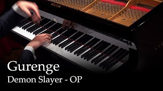 Gurenge  Demon Slayer OP Piano [upl. by Ahtan]