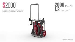 Briggs amp Stratton S2000 Electric Pressure Washer [upl. by Nodarse198]