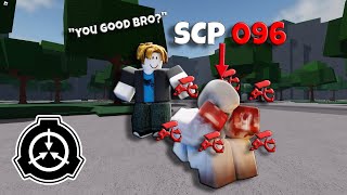 Trolling Players As SCP 096 With Death Counter  The Strongest Battlegrounds [upl. by Ahsiliw]