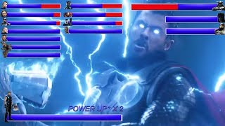 AVENGERS INFINITY WAR Final Battle  With Healthbars  Battle in Wakanda Wakanda Forever  HD [upl. by Morena]