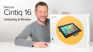 Wacom Cintiq 16 amp Stand Review  Is this the Cintiq for everyone [upl. by Annaitat153]