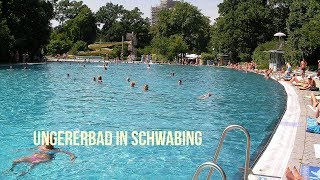 Ungererbad  Freibad in München Schwabing [upl. by Letrice]