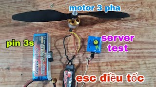 Hướng dẫn sử dụng motor 3 pha không chổi than [upl. by Baese]