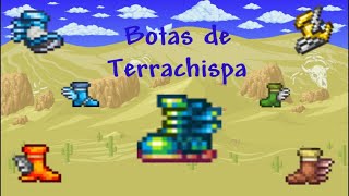 Terraria Semilla Botas de FlotaciónPatines de hieloBotas del Frenesí Espada de Hielo [upl. by Sorrows]