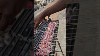 New style How to process meat to skewers food meat motivationviralviralmeatviralshorts [upl. by Eitsud]