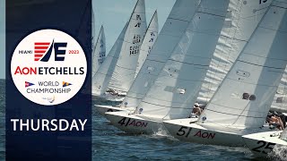 AON 2023 Etchells World Championship  Thursday [upl. by Elleinod]