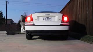 2004 Volvo S60 25T muffler delete [upl. by Durwood]