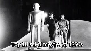 Top 10 scifi movies of 1950s [upl. by Htez370]