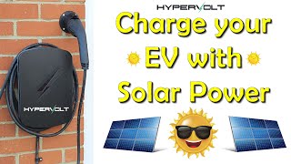 Solar Charging your EV with a Hypervolt EV Charger [upl. by Ahsel]