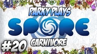 Lets Play Spore Carnivore Part 20  Terraforming Spice Trade amp War [upl. by Naik913]