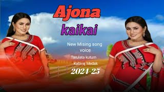 Ajona kai kai New Mising song Tarulata kutum 202425 [upl. by Attekram]