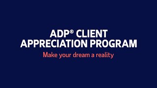 Earn free payroll and rewards with the ADP Client Appreciation Program [upl. by Ydoj153]