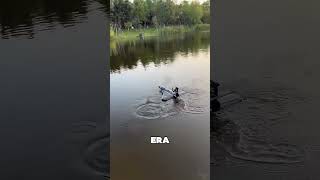 Este chico Lanzó su Avión al Río ❤️ [upl. by Nihcas]