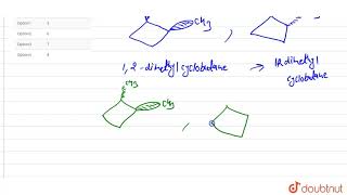 All the isomers with molecular formula C6H12 that contain a cyclobutane ring [upl. by Whetstone409]