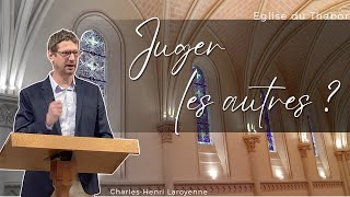 Juger les autres   CharlesHenri Laroyenne [upl. by Accem804]