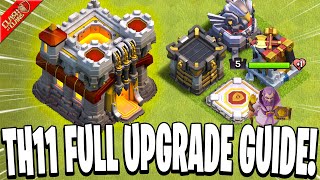 How To Quickly Upgrade Town Hall 11 In Clash Of Clans [upl. by Nwahsar]