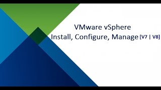 1 Introduction to VMware vSphere  VMware vSphere  Install Configure Manage V7  V8 [upl. by Porte]