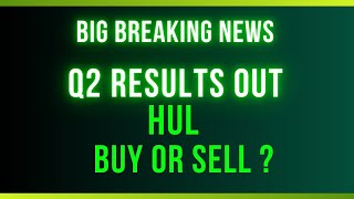 ये क्या होगया HUL Share News  HUL Q2 Results q2results [upl. by Anaeel]