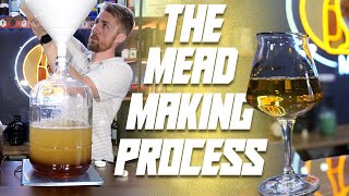 The Mead Making Process with Steps Explained [upl. by Nyledaj]