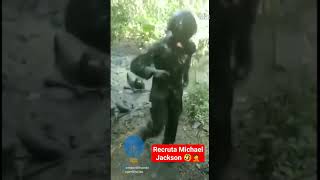 Recruta Michael Jackson 🤦🤣 [upl. by Nairot]