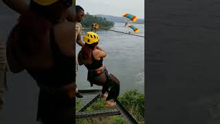 Crossing over River Nile adventure tourism uganda tourist nature naturelovers geography [upl. by Asital]