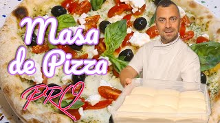 Masa de Pizza Profesional en tu Casa receta facil [upl. by Westley766]