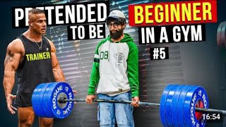 Elite Powerlifter Pretended to be a BEGINNER  Anatoly GYM PRANK [upl. by Rehotsirk]