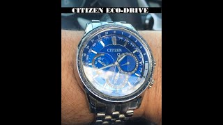 Mens Citizen EcoDrive Calendrier Watch [upl. by Ugo]