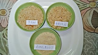 How To Make Breadcrumbs At Home  3 Simple Methods To Make Breadcrumbs  Breadcrumbs Recipe [upl. by Jer]